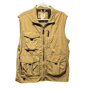 Red Head Fishing Hunting Vest Outdoor Multi Pocket Khaki Men's M Ripstop Utility